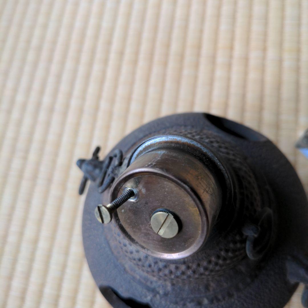 昭和レトロな茶釜のオイルライターです(⁠。⁠•̀⁠ᴗ⁠-⁠)⁠✧