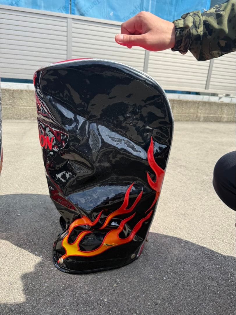 【激レア】 スリクソン ガオモンスター ファイヤーパターン キャディバッグ