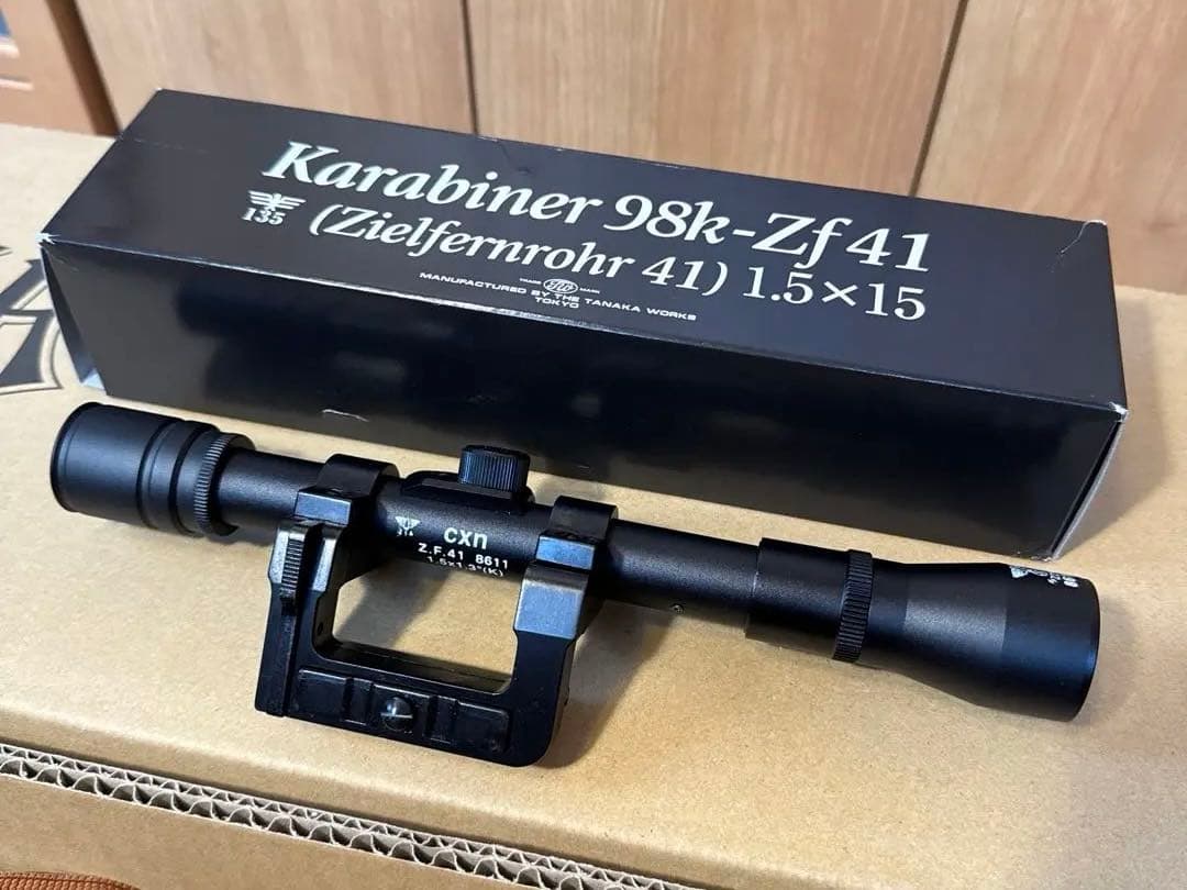 タナカ kar98k air ・スコープ、マガジンセット