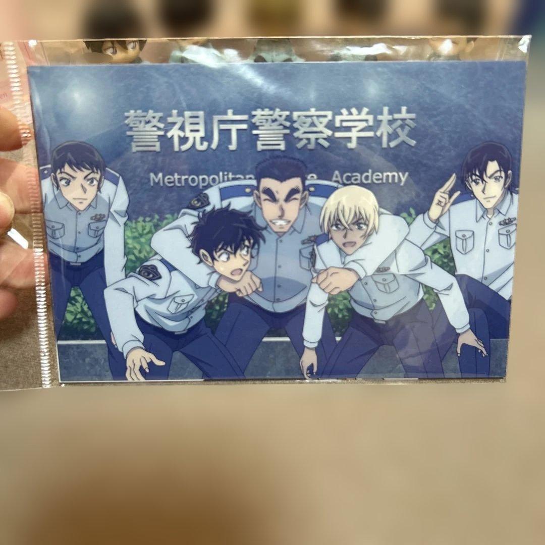 名探偵コナン 警察学校編 ちぢませ隊 サンデー限定 5体セットとアートプリント