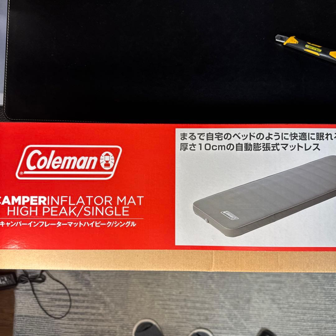 Coleman Camper Inflator Mat Single 新品未開封
