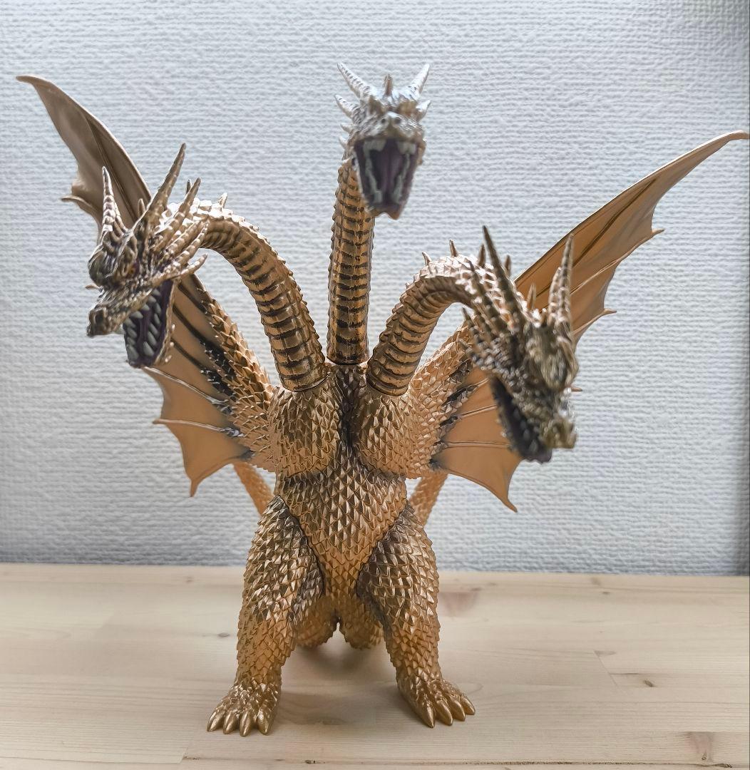 東宝怪獣コレクション　デアゴスティーニ　フィギュア キングギドラ 2種　ゴジラ