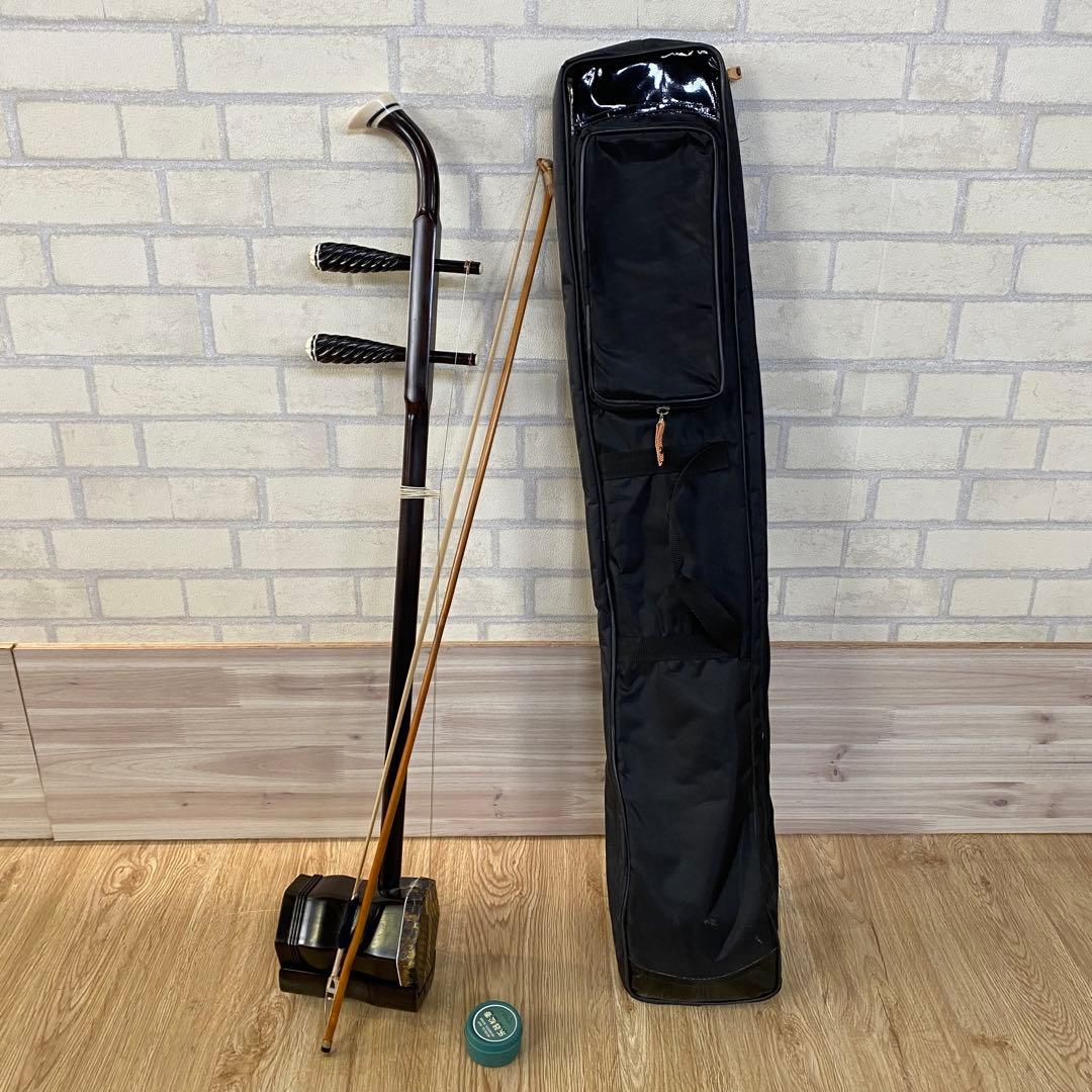 二胡 弦楽器 弓 ケース付き