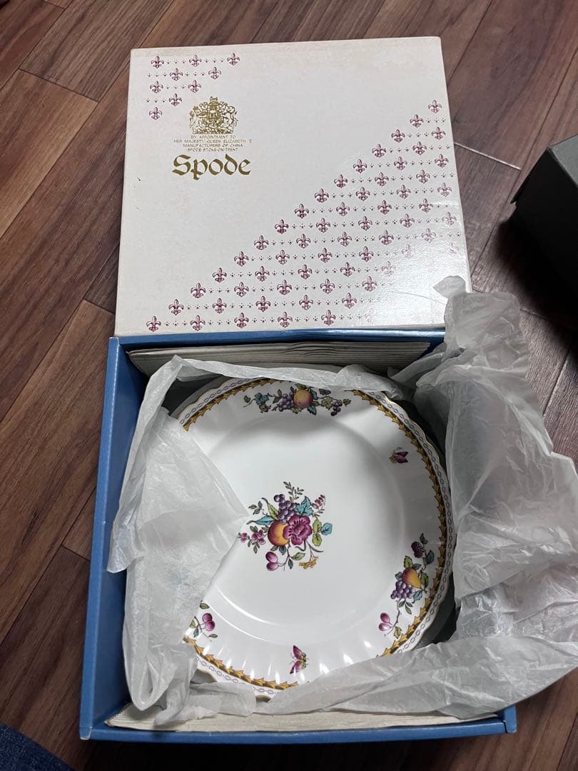 Spode Harvest Rose プレート5個