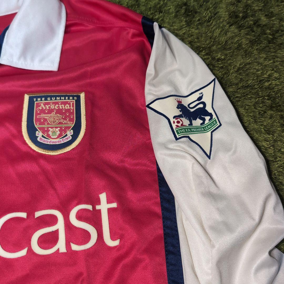 【タグ付】アーセナル Nike ベルカンプ　シャツ S　オーセンティック