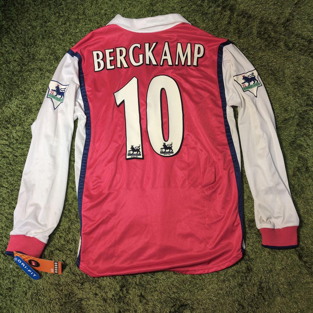 【タグ付】アーセナル Nike ベルカンプ　シャツ S　オーセンティック