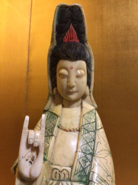 高さ約51センチ　観音像