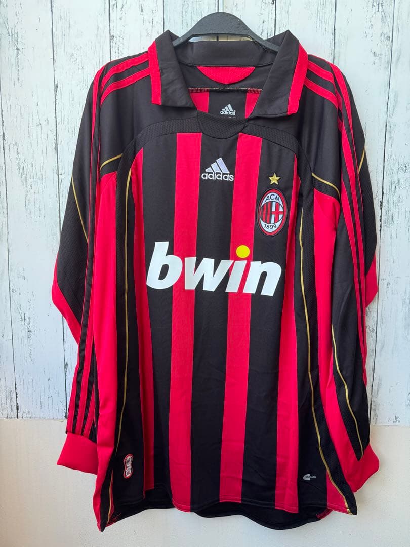 06/07 ACミラン　ユニフォーム　サンプル品　長袖 Kaka 22