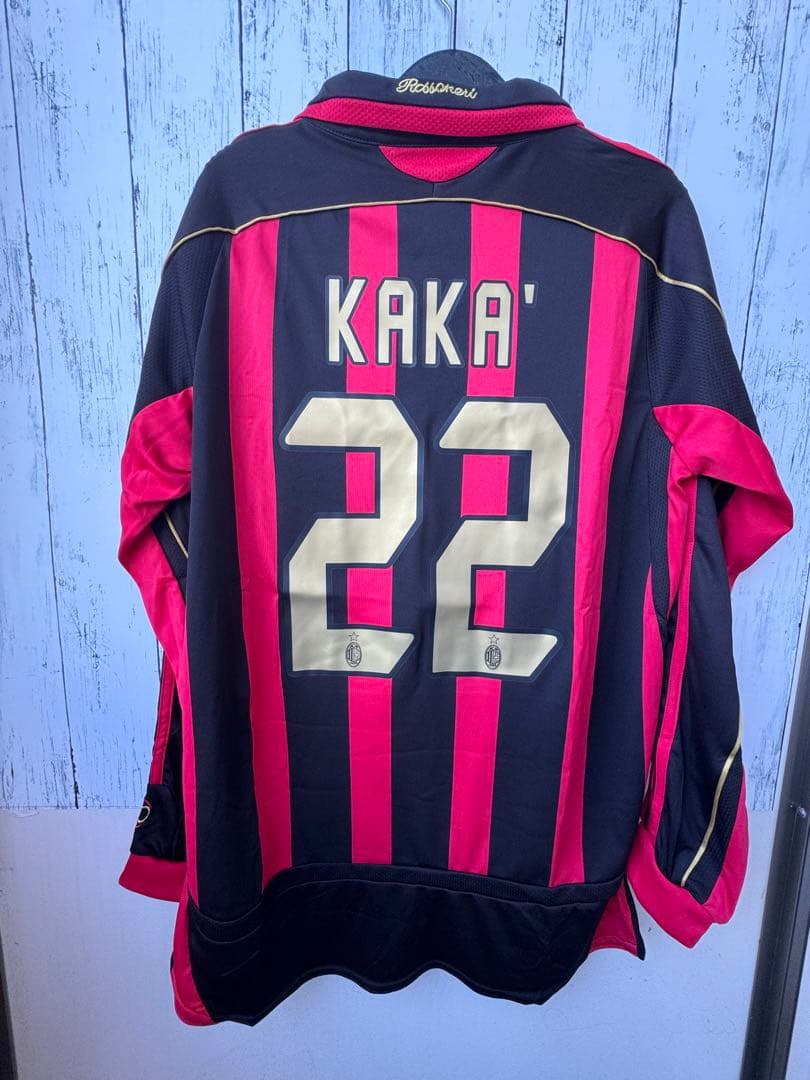 06/07 ACミラン　ユニフォーム　サンプル品　長袖 Kaka 22