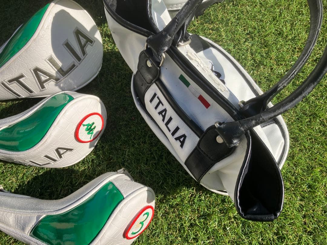 Kappa ITALIAキャディーバック カートバッグ・ヘッドカバー3セット