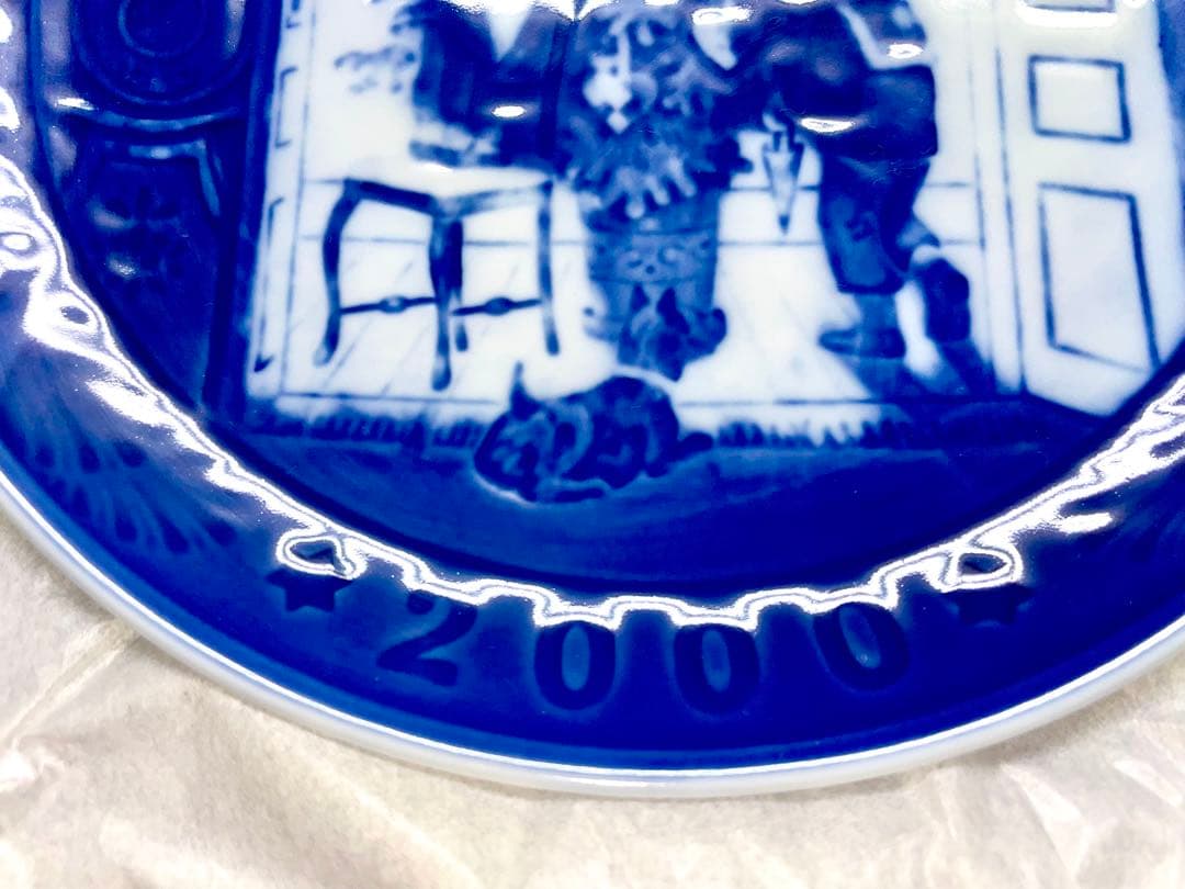 ロイヤルコペンハーゲン2000年イヤープレート（新品）