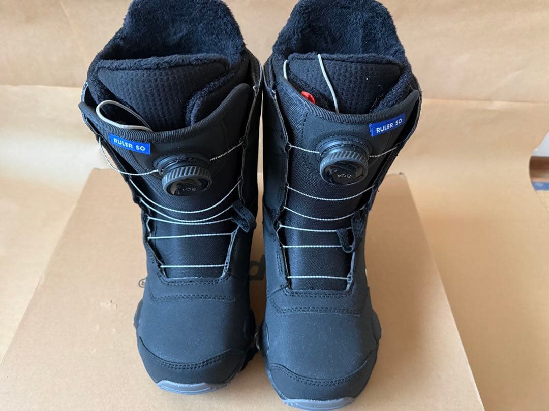 【ほぼ未使用】Ruler Step On スノーボードブーツ サイズ9 ブラック