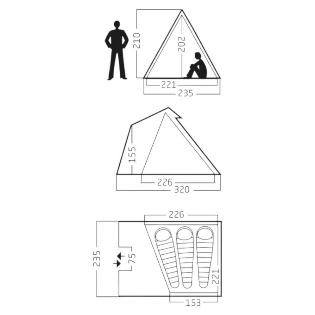 【新品】 NORDISK ノルディスク スリュームヘルム3 ティピー型 テント