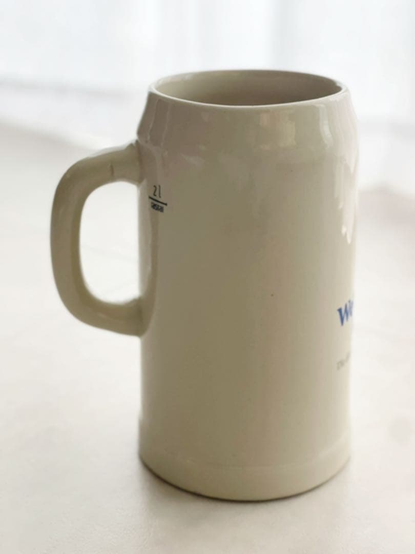 貴重★超特大2Lサイズ★Weltenburger★陶器製ビールジョッキ★花瓶