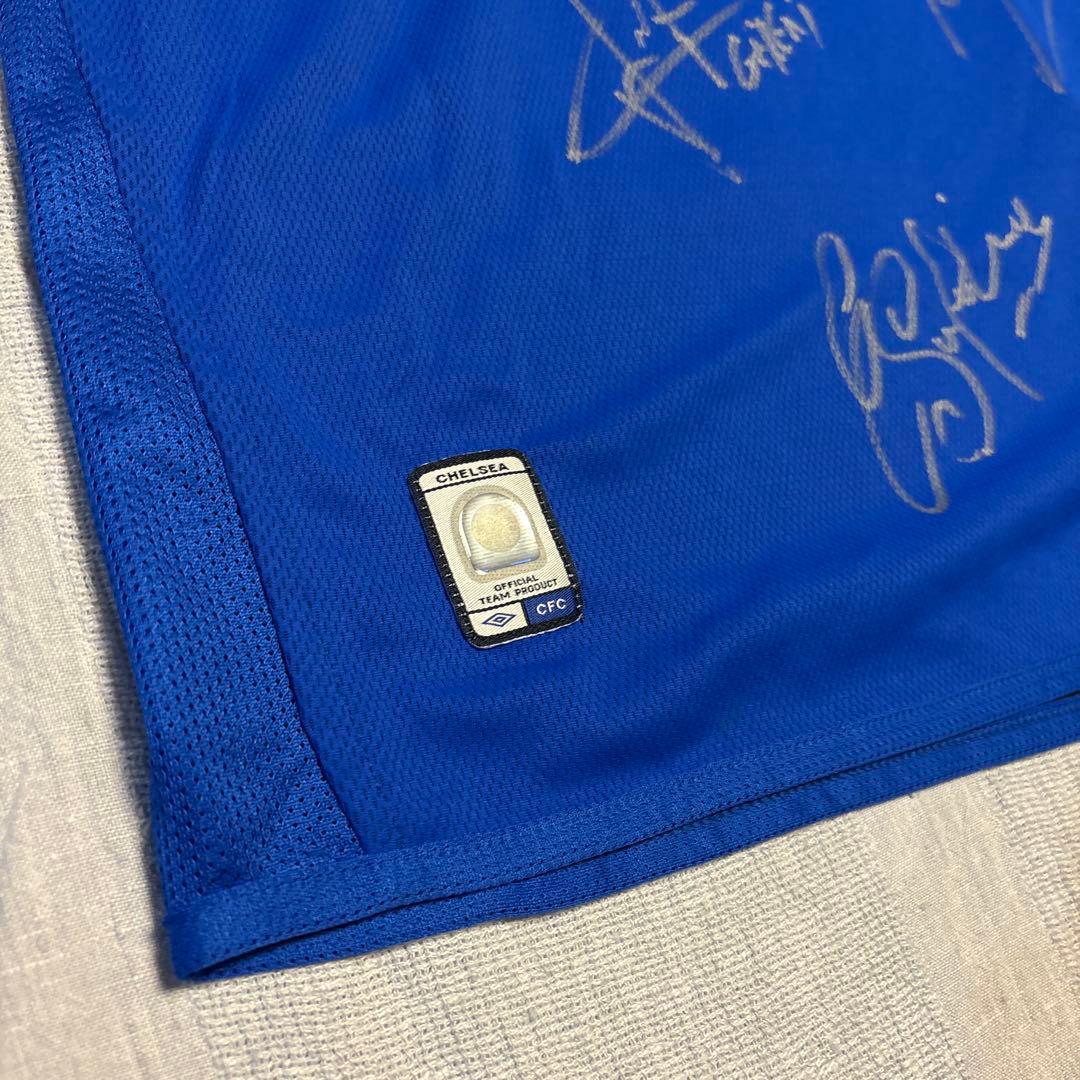 チェルシー2003-04サイン入りユニホーム モウリーニョ就任初年度