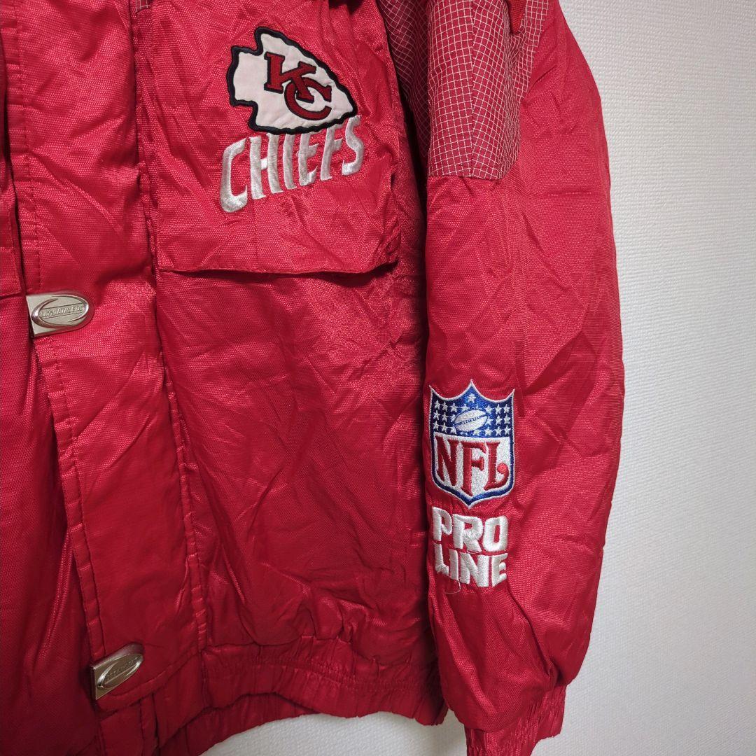 希少 チーフス CHIEFS ブルゾン 中綿ジャケット NFL KC プロライン