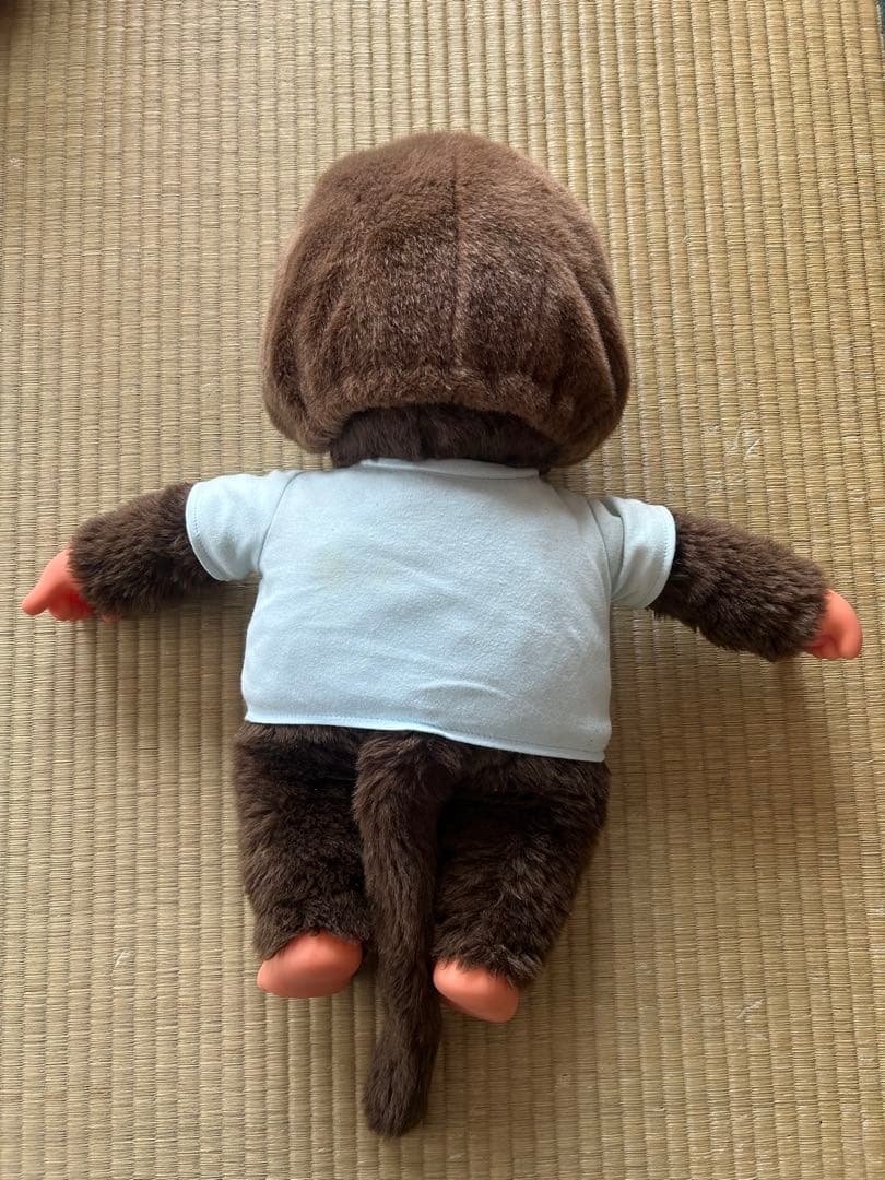 セキグチ　モンチッチ ぬいぐるみ 帽子付き　約54センチ