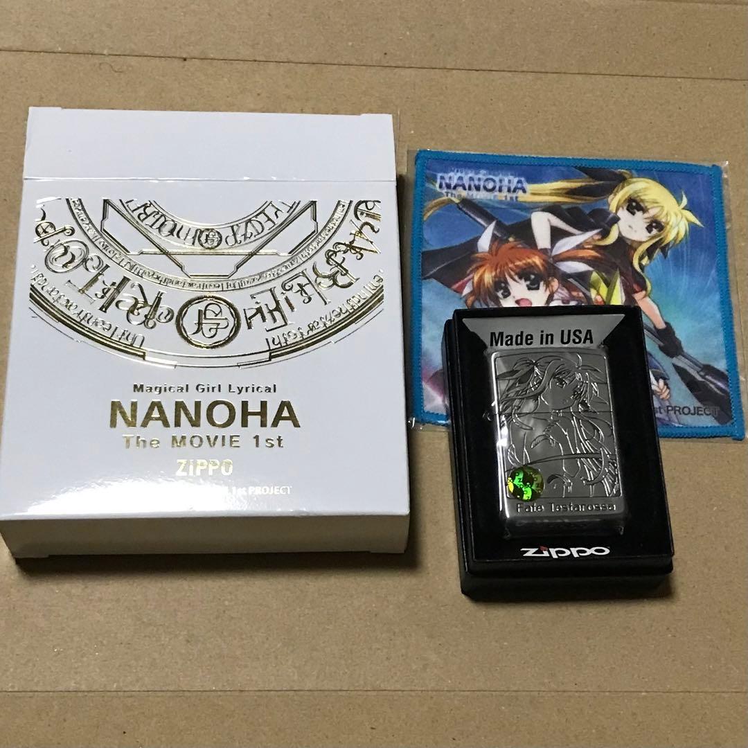 美品未使用 魔法少女リリカルなのは　ZIPPO　フェイト テスタロッサ ジッポー
