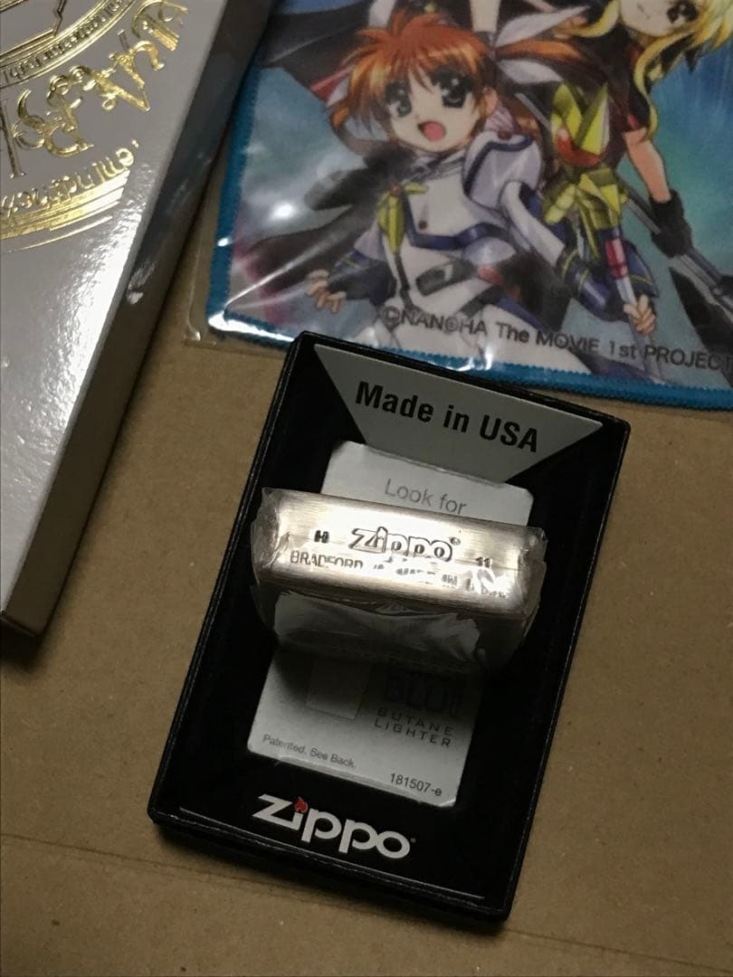 美品未使用 魔法少女リリカルなのは　ZIPPO　フェイト テスタロッサ ジッポー