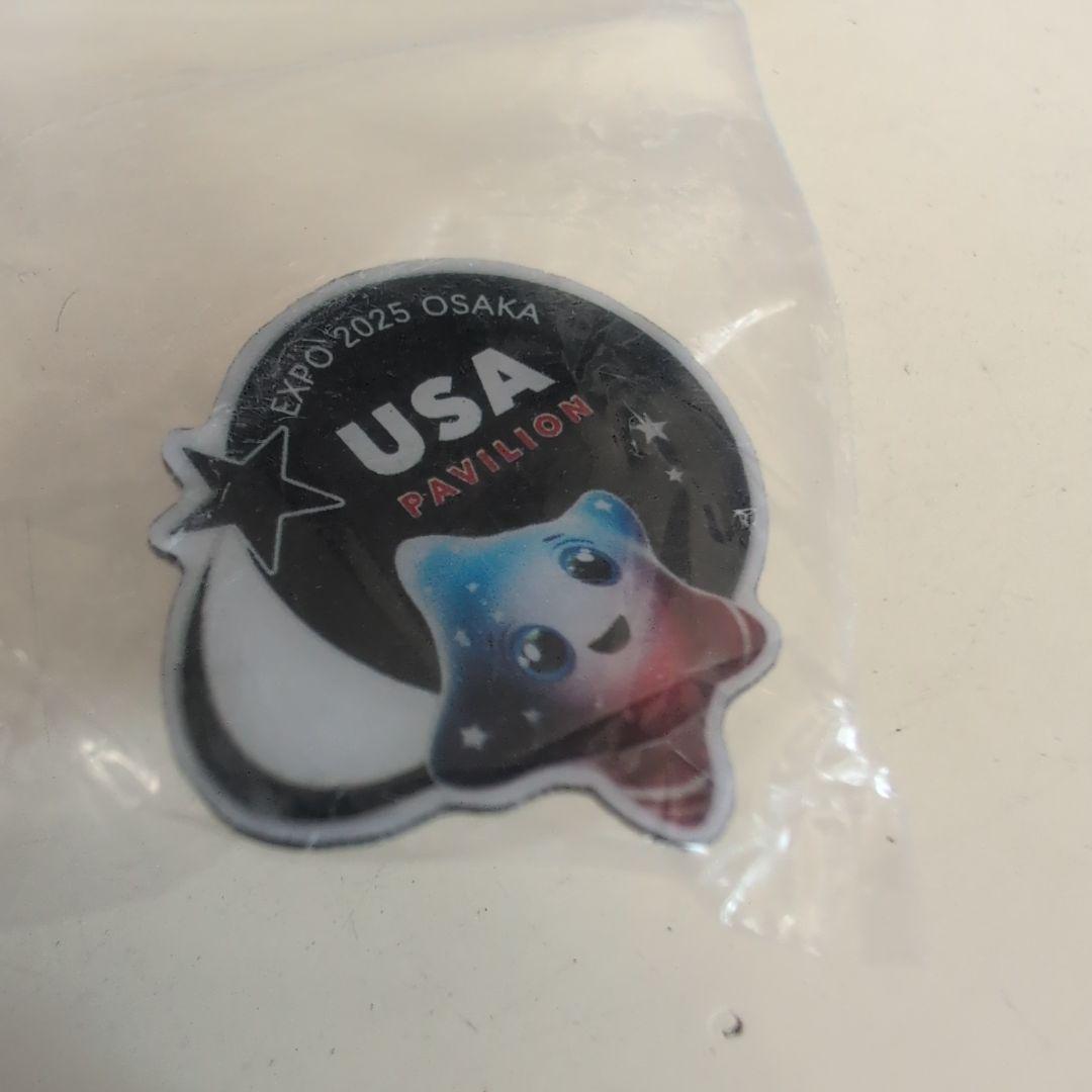 非売品 万博 アメリカ館 ピンバッジ ピンズ アメリカパビリオン