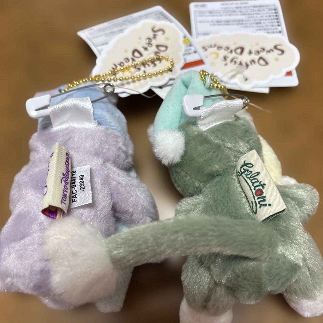 ディズニー ダッフィーフレンズ ジェラトーニ ステラルー 2体まとめて