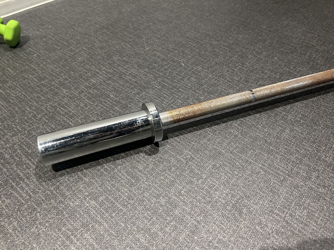 445 オリンピックシャフト バーベルシャフト 長さ168cm②