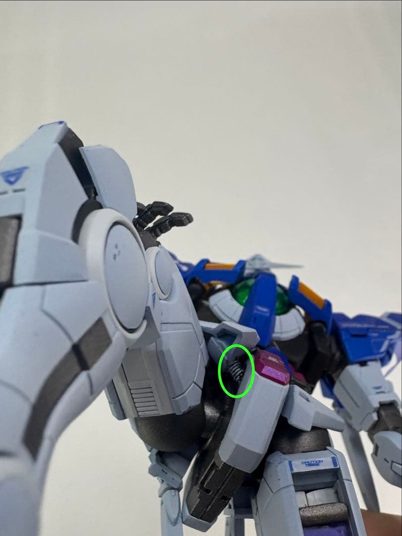 RG 1/144 ガンダムエクシア｜全塗装 メタルビルド風｜