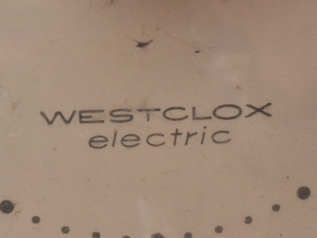 アメリカ製 50's？ WESTCLOX electric ヴィンテージ 時計