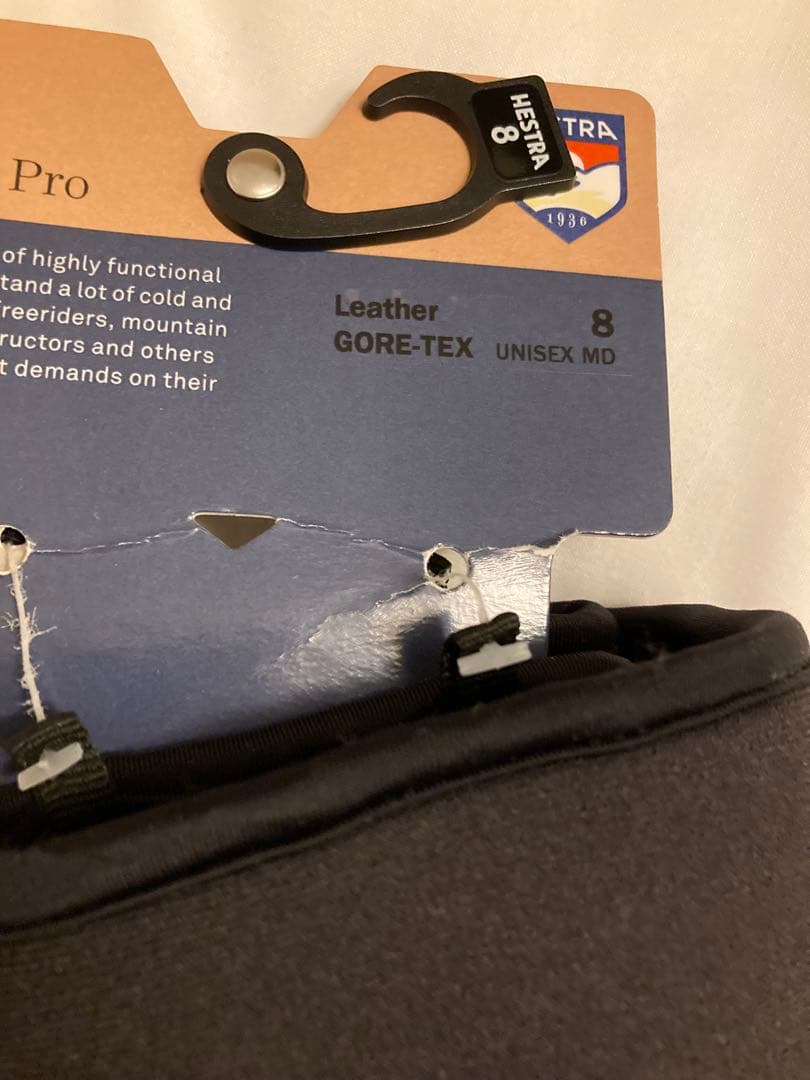 ヘストラ　HESTRA レザーゴアテックス　GORE-TEX グローブ　新品