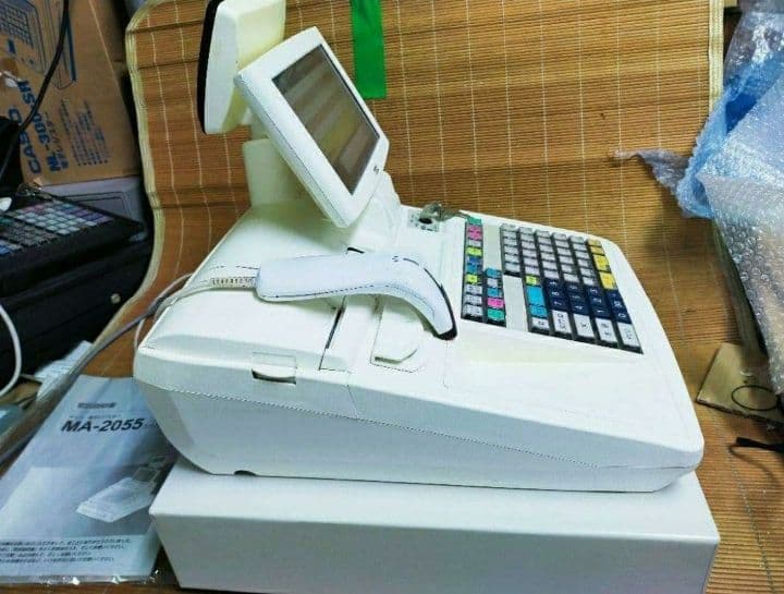 テックレジスター　MA-2055-V2　店名無料　インボイス対応　711711