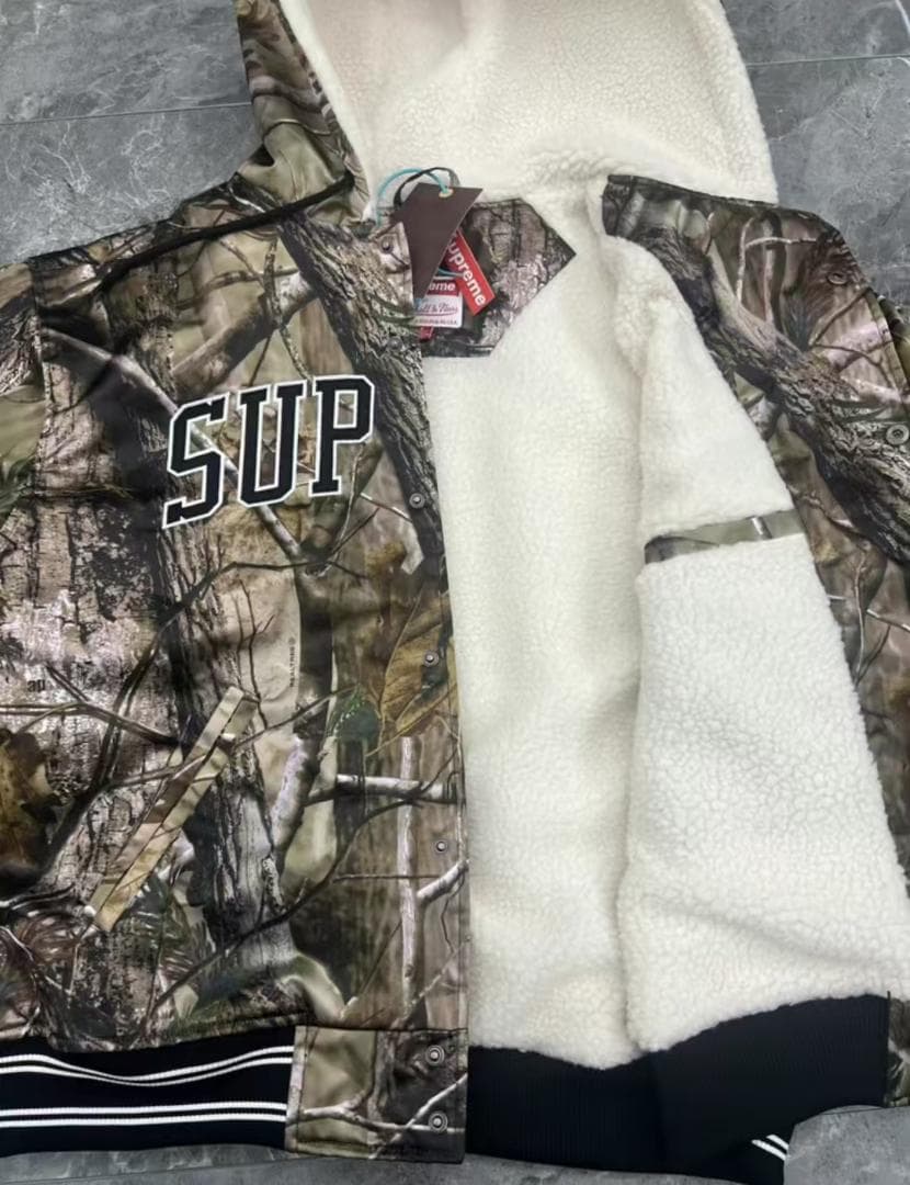 SUPREME 迷彩柄 フード付きジャケット