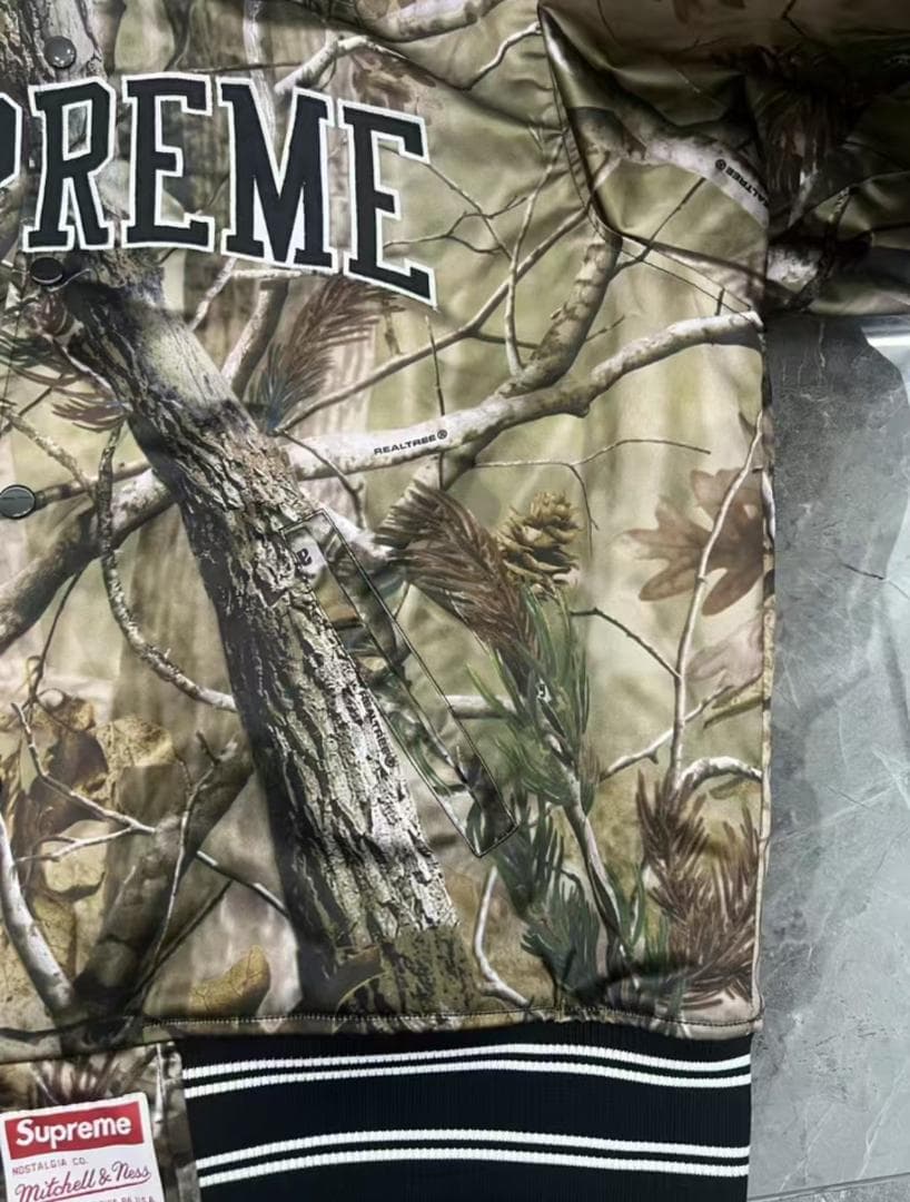 SUPREME 迷彩柄 フード付きジャケット