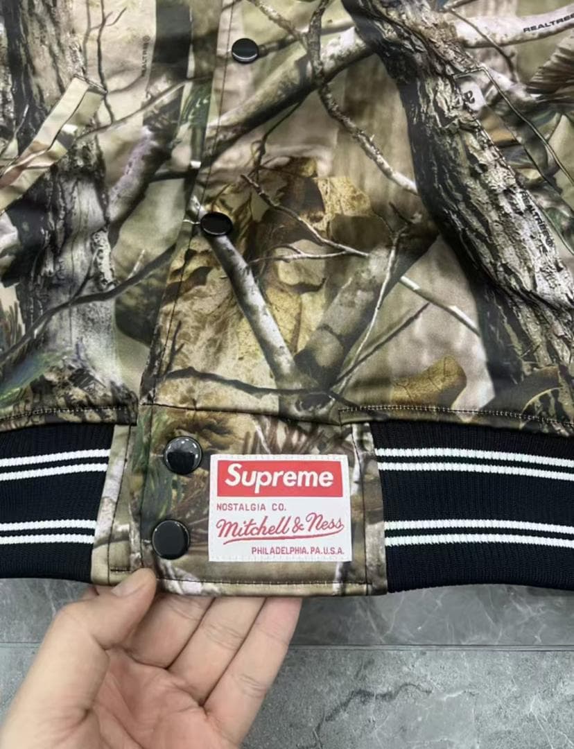 SUPREME 迷彩柄 フード付きジャケット