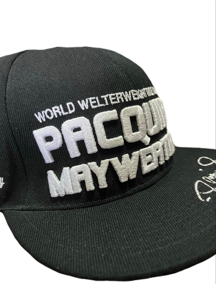 ★レア物★パッキャオvsメイウェザー 記念キャップバック★