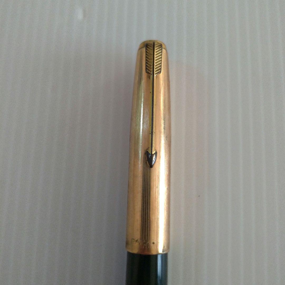 【ヴィンテージ】パーカー 51 万年筆 12K金張キャップ