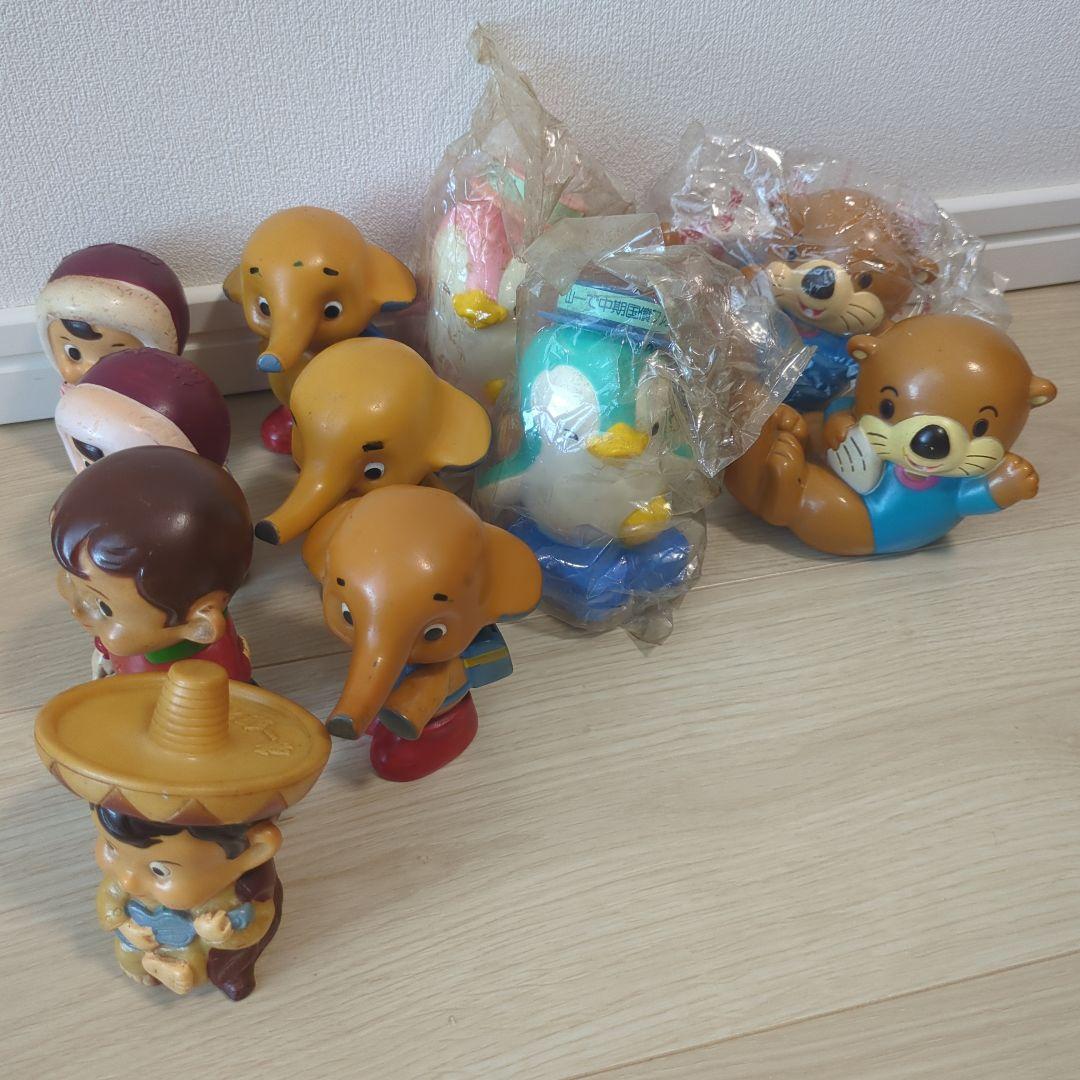 【超希少】非売品　昭和レトロ　ソフビセット　５９体