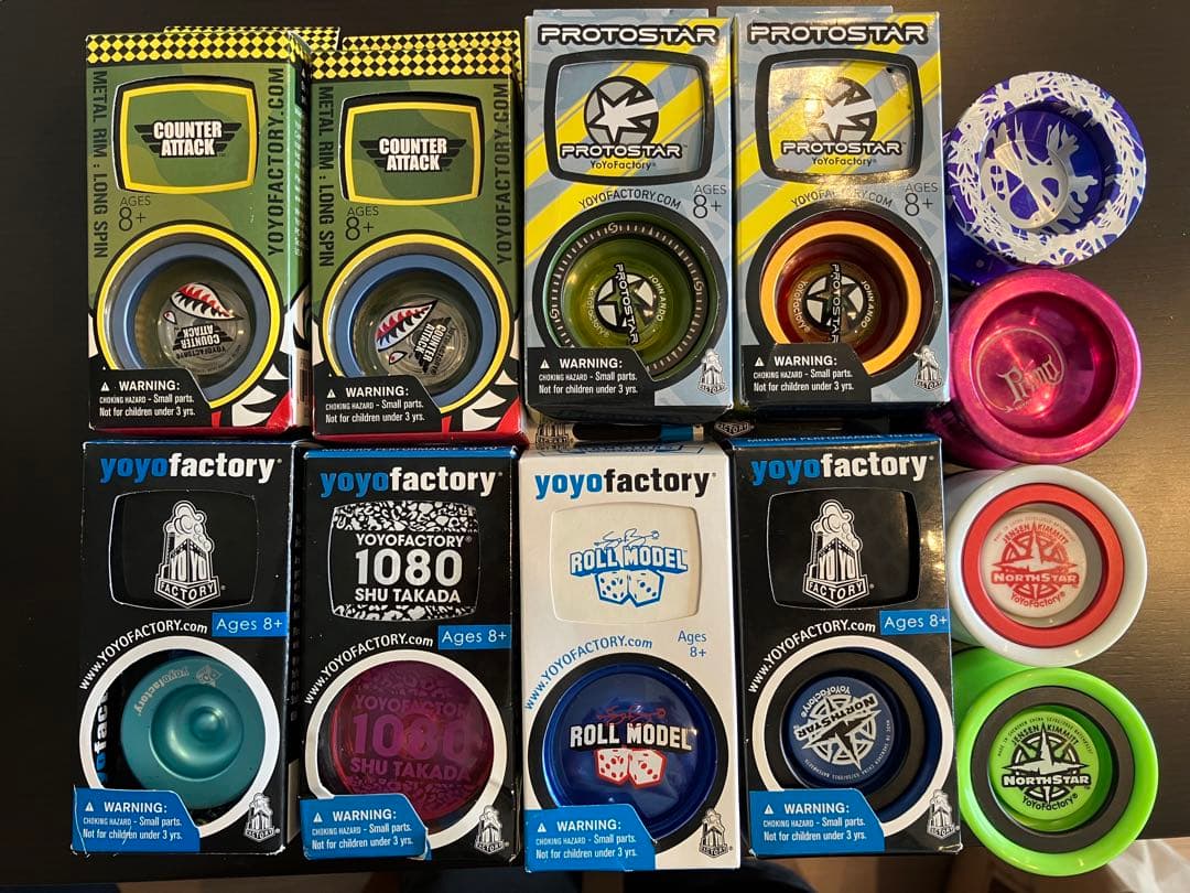 ヨーヨーファクトリー　ノーススター　プロトスター　ロールモデル