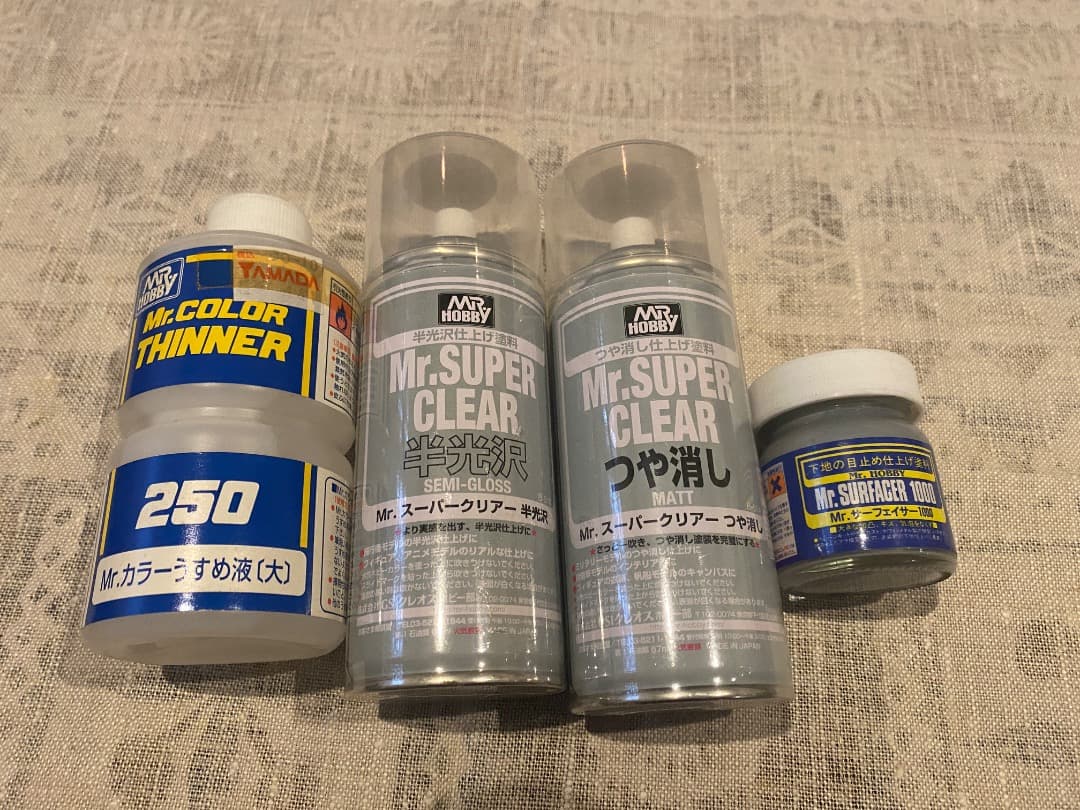 (未使用)TAMIYAエアスプレー　＋スターターセット
