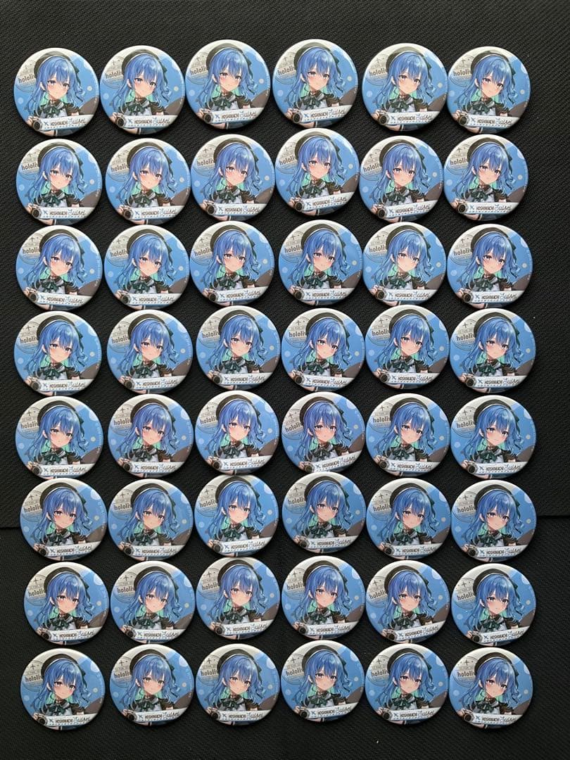 ホロライブ　不知火建設　しらけん　星街すいせい　缶バッジ　48個セット