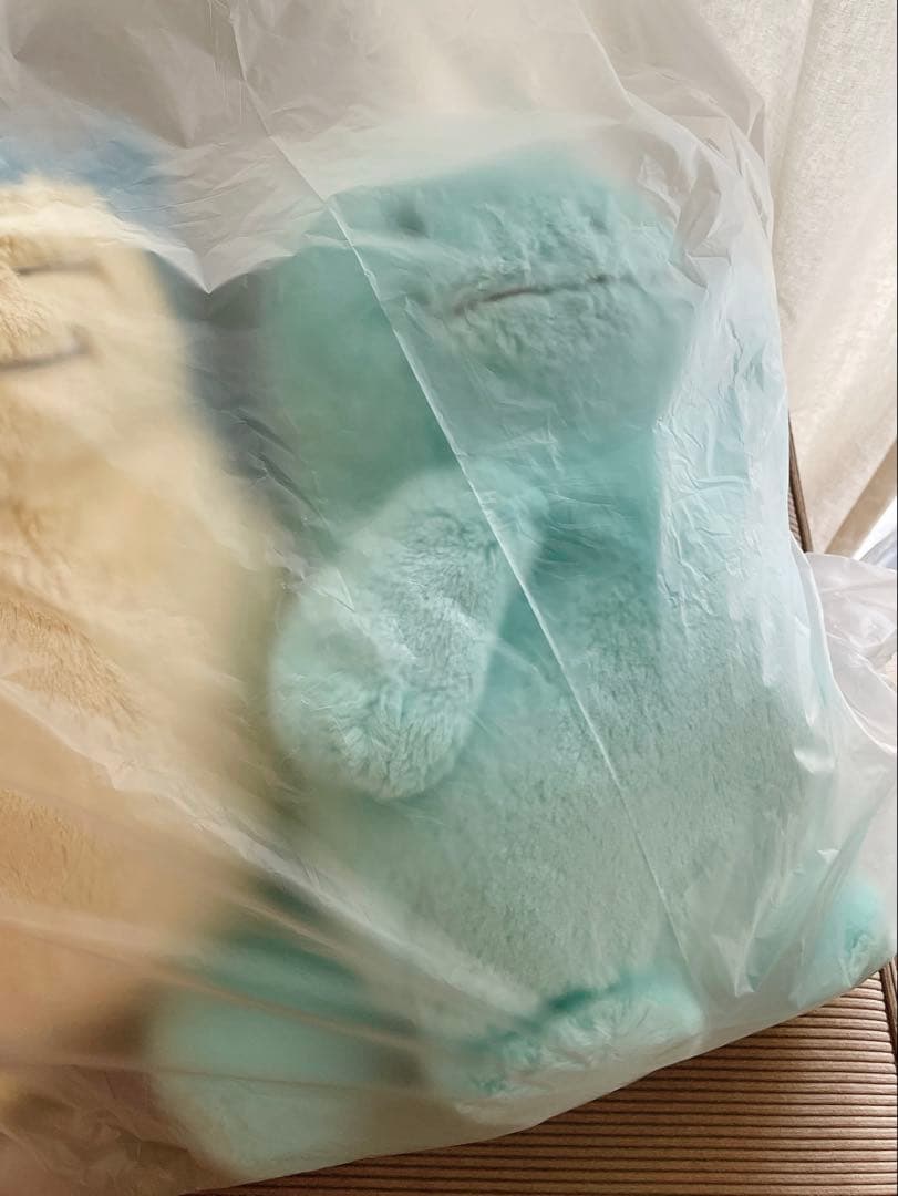 明日から送料分値上げします 【ほぼ未使用】ふわふわ抱きぬいぐるみ　ヌオー