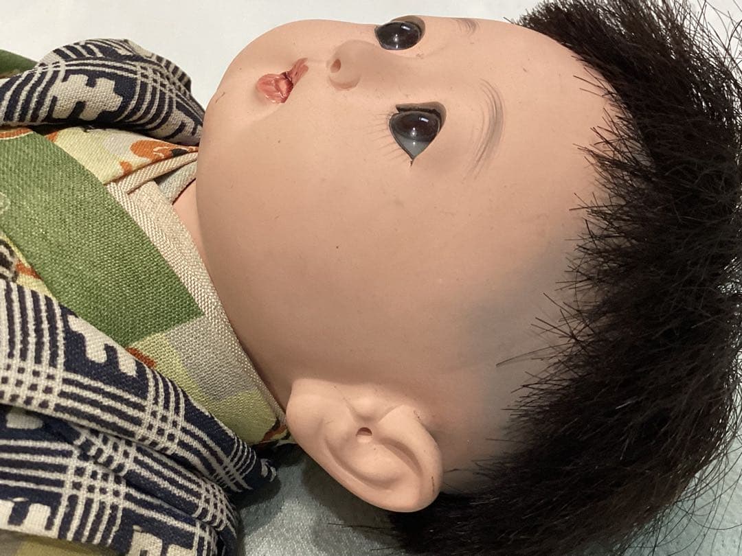 市松人形 赤ちゃん　ビスクドール　大正・昭和　アンティーク人形2体セット