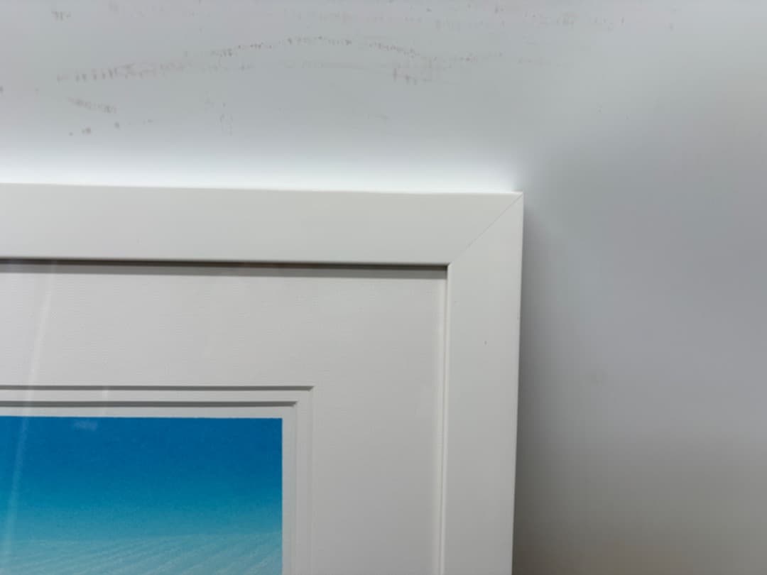 【裏サイン】 笠井正博　シルクスクリーン　『au bord de la mer』