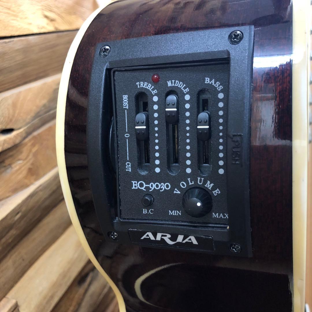 Aria アリア　エレクトリックアコースティックギター　FET-500EBS