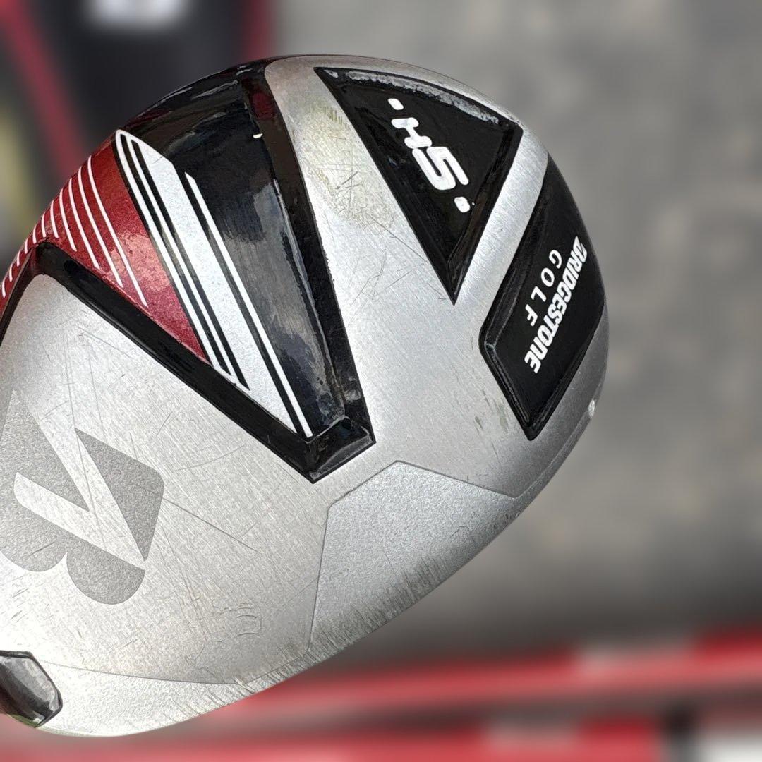 BRIDGESTONE GOLF キャディバッグ クラブセット レッド ジュニア