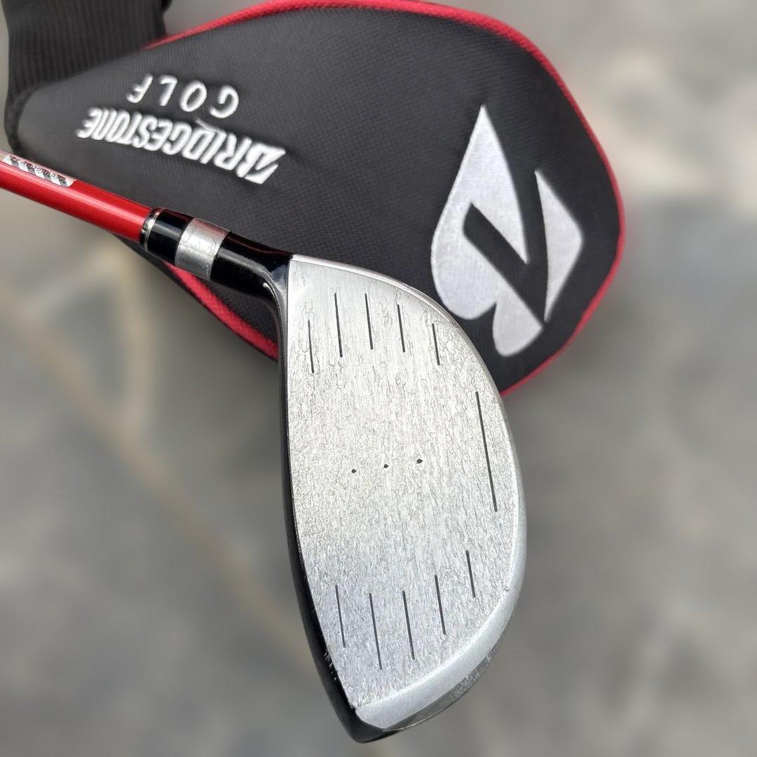 BRIDGESTONE GOLF キャディバッグ クラブセット レッド ジュニア