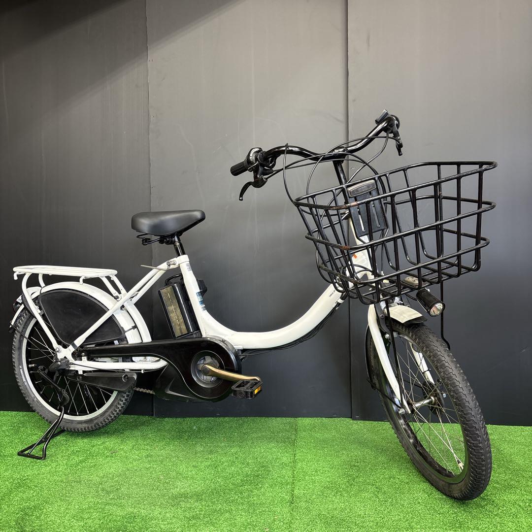 電動自転車 YAMAHA PAS Babby ホワイト 3人乗り対応　3