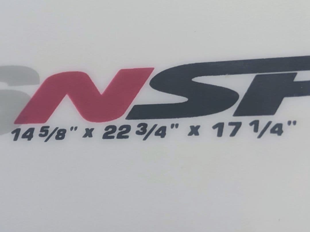 76 NSP Surf Betty ファンボード サーフボード ケース付 送料込