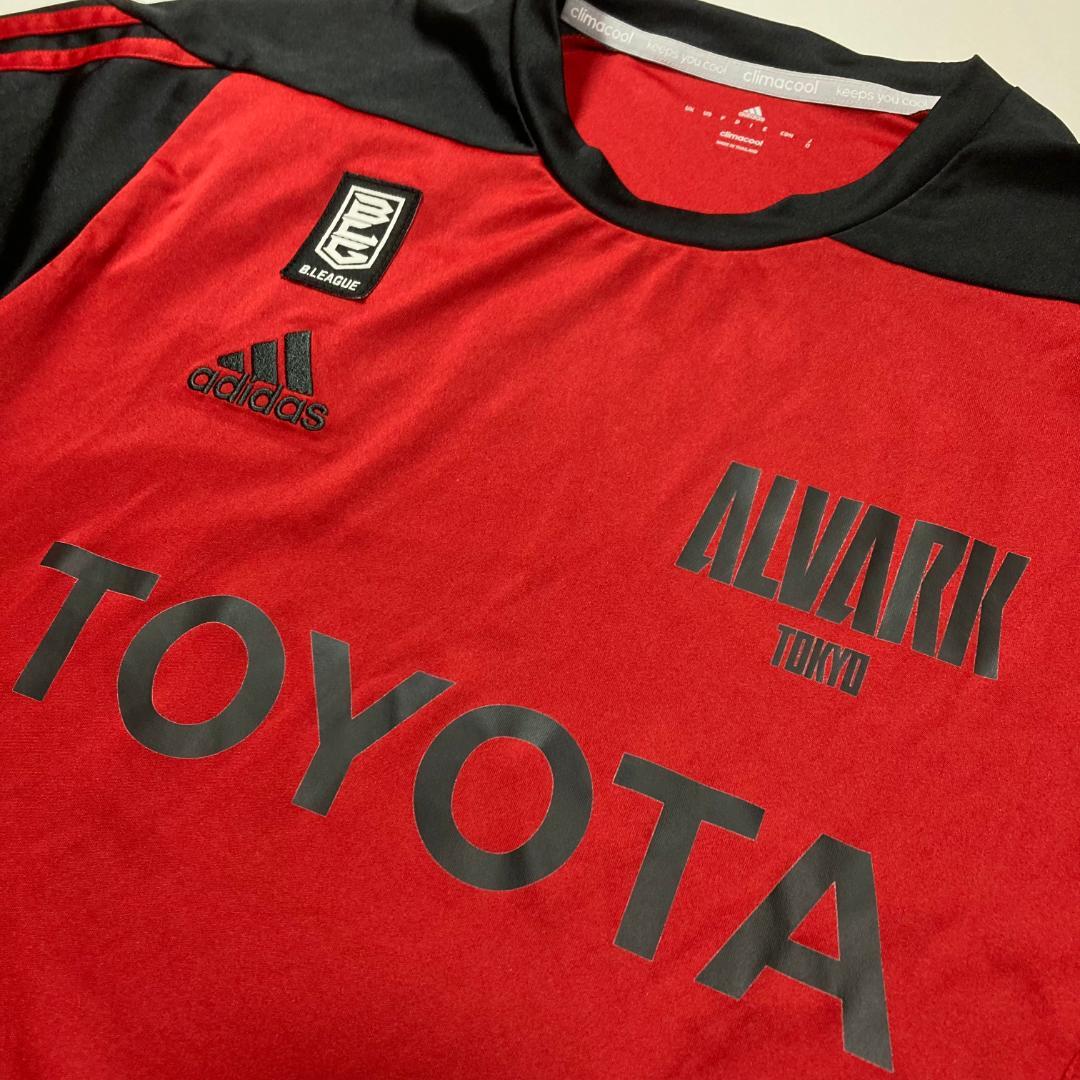 アルバルク東京　adidas　プラクティスシャツ　2枚　Oサイズ（XL）　バスケ