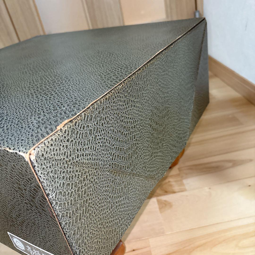 美品 碁盤 脚付き ヘソあり 天然木 厚さ17.3cm