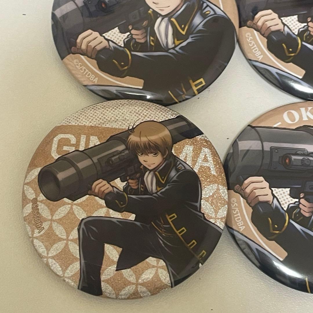 銀魂 沖田総悟 缶バッジ 戦闘前